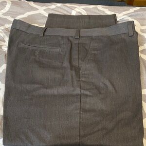 Croft & Barrow Charcoal Flat Front Pants